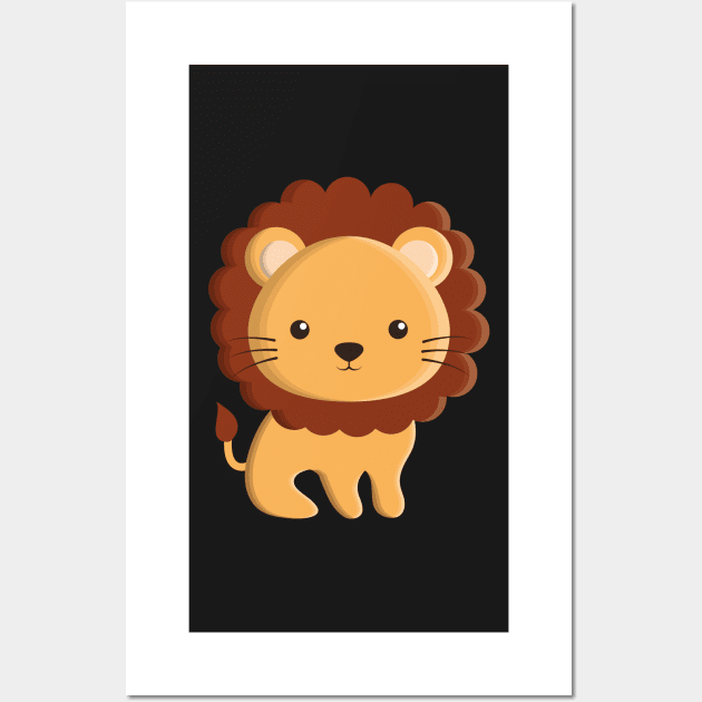 Baby Lion Cub Wall Art by Felicity-K